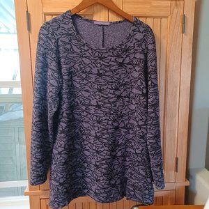 Cut - loose, women's, xl, purple tunic.